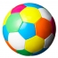 Multi-colored ball