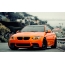 Oranje BMW