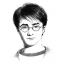 Pintura de cara a Harry Potter