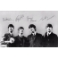 Crno-bijela fotografija Beatlesa