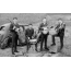عکس سیاه و سفید گروه بریتانیا بیتلز