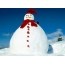 موٹی snowman