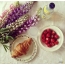 Flowers, berries, croissants