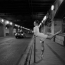 Foto ballerina nantu à a strada