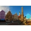 Vícebarevné bavorské domy