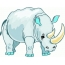 Rhino نقاشی شده