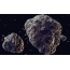 Asteroids in space