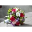 Svetlé svadobné kytice