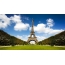 巴黎，自然，艾菲尔铁塔