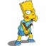 Bart Simpson from The Simpsons Animated Series