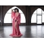 Bai Ling in a pink robe