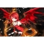 Gadis anime dengan sayap merah