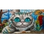 Graffiti Cat Cheshire