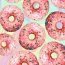 गुलाबी डोनट्स