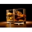 Whisky in einem Glas